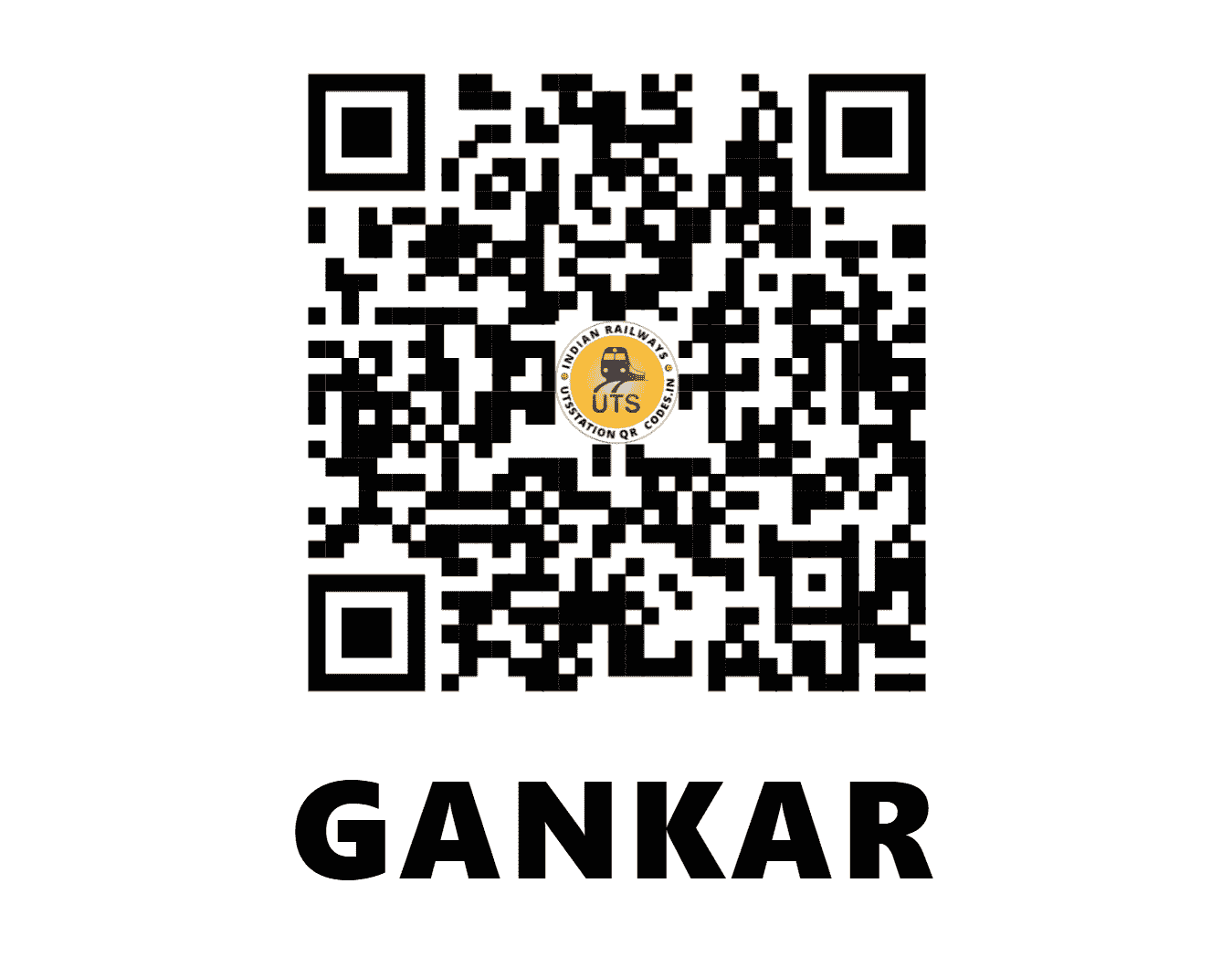 UTS QR Code for GANKAR - GALE - ER (WEST BENGAL)